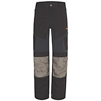 Site Ridgeback Black & grey Men's Multi-pocket trousers, W38" L32"