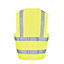 Site Rushton Yellow Hi-vis waistcoat, Large/X Large