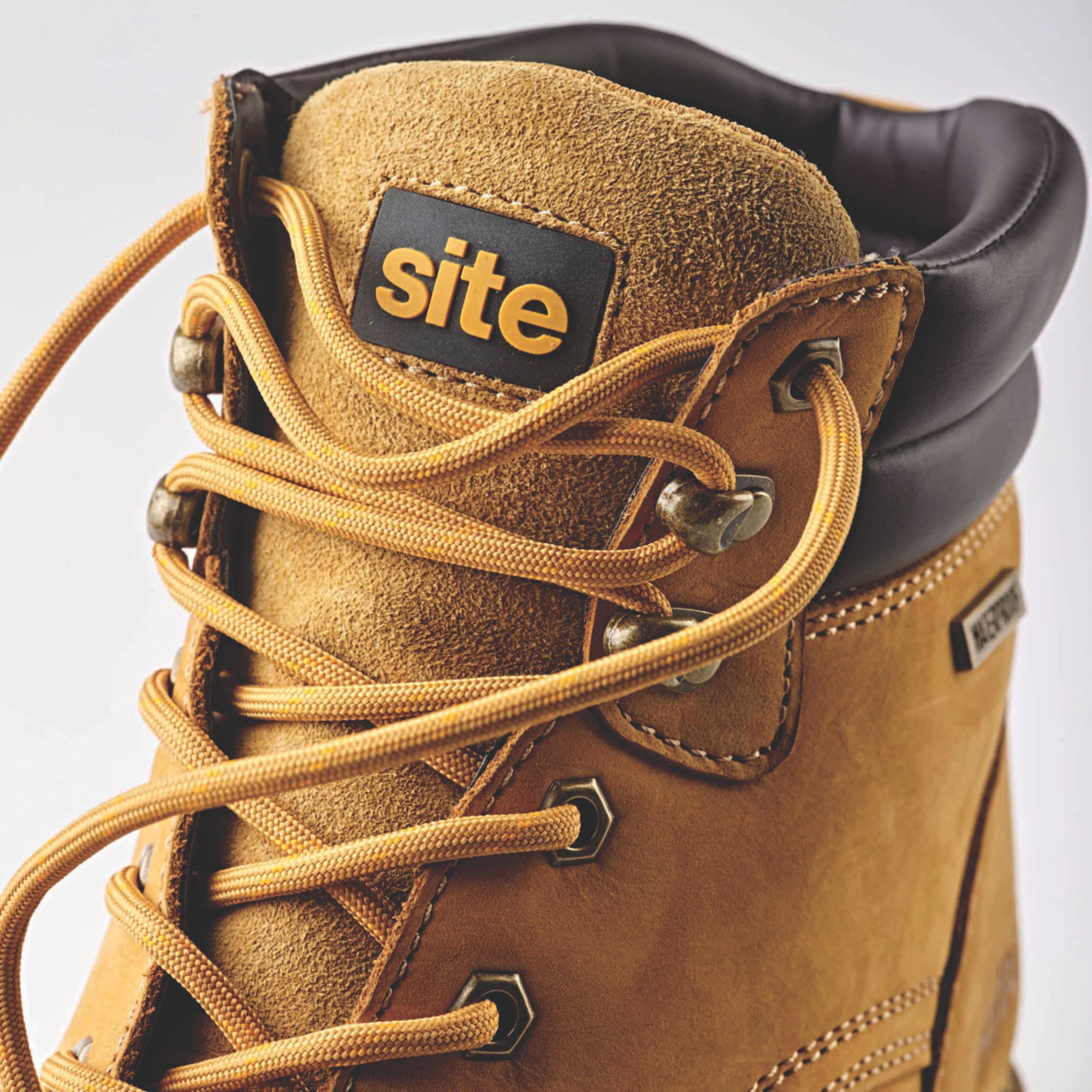 Site Savannah Men's Tan Safety boots, Size 12
