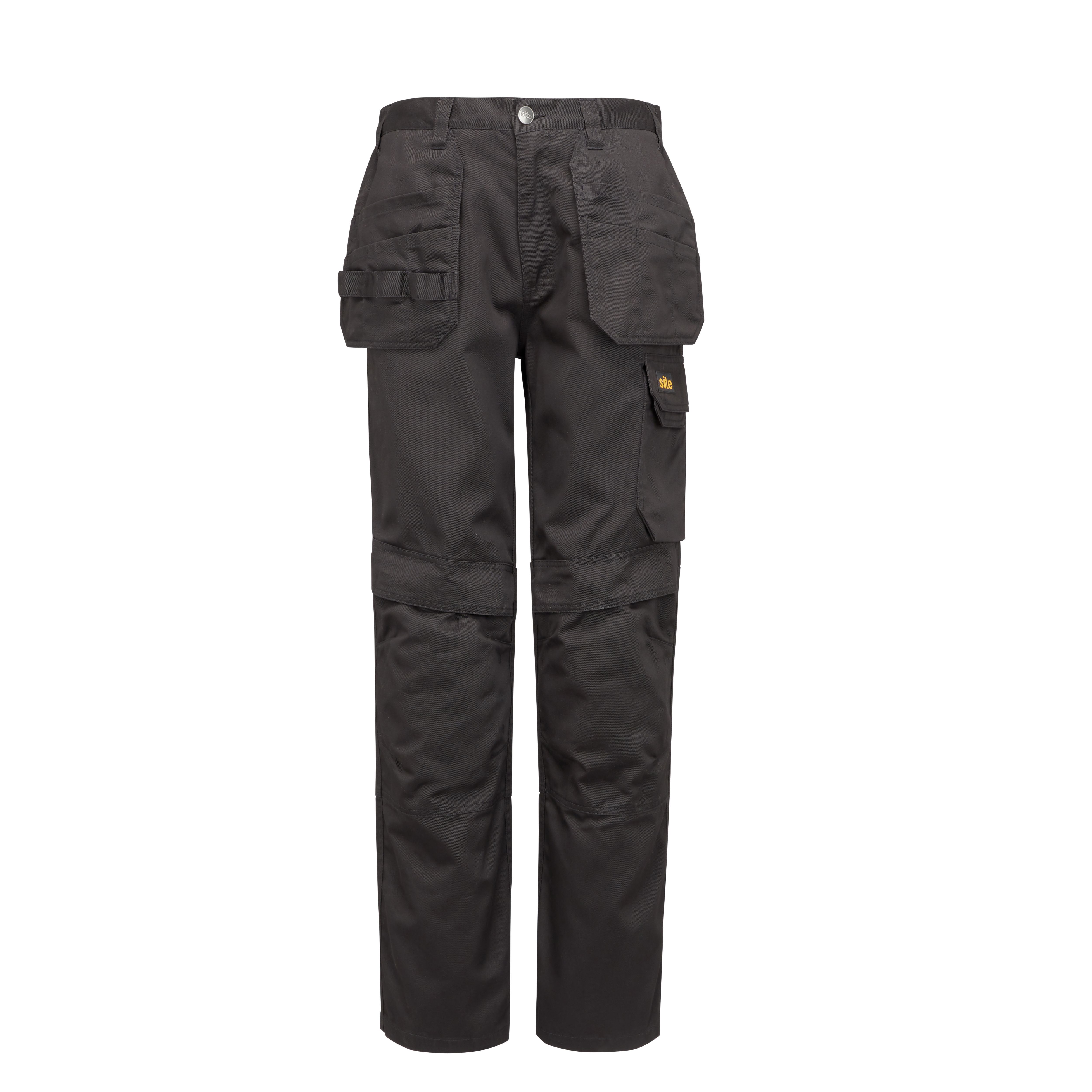 Site Sember Black Men's Holster pocket trousers, W32