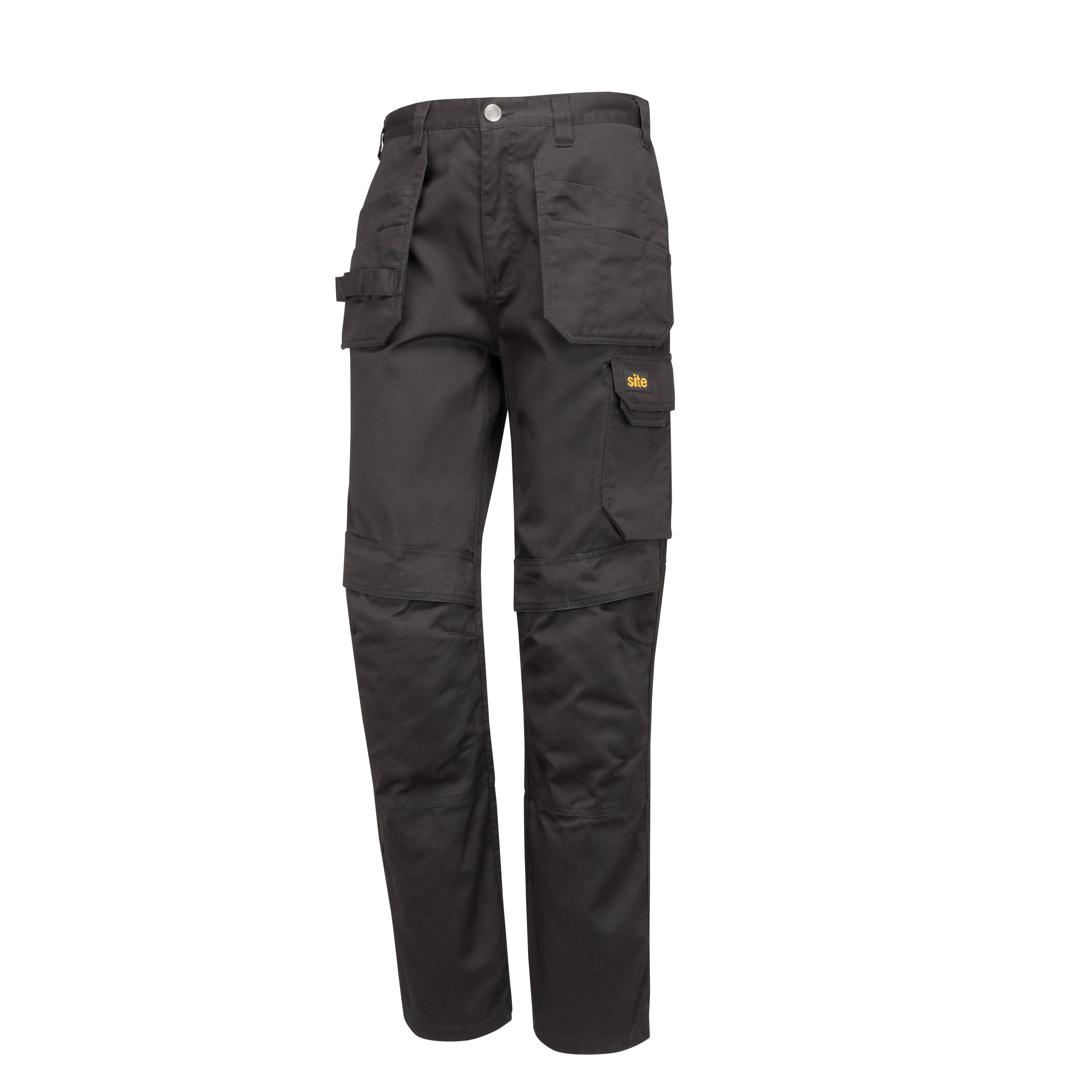 GEbee404 SP Work Pants “BLACK OUT” L Site Sember Black Men's Holster pocket trousers, W36