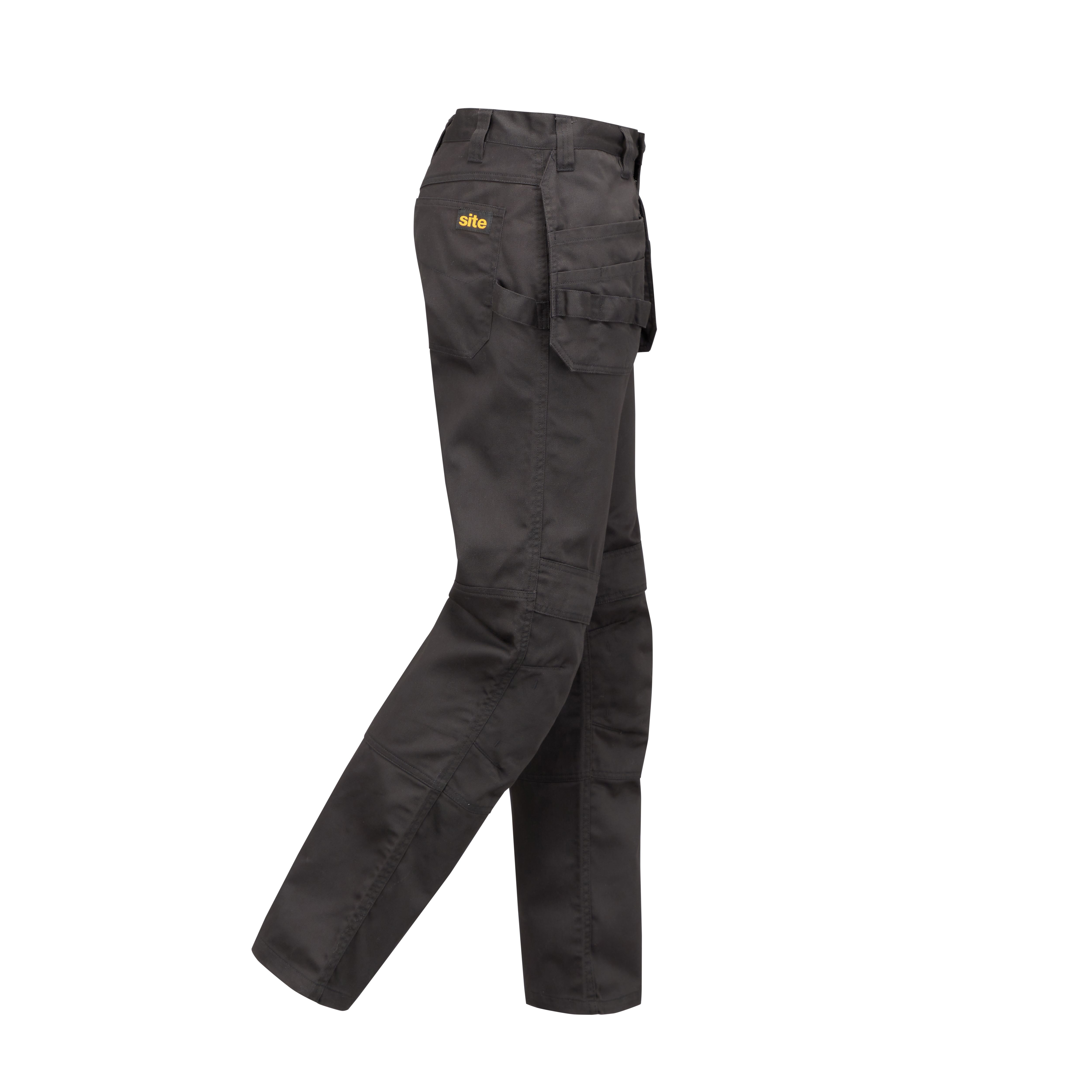 Site Sember Black Men's Holster pocket trousers, W36