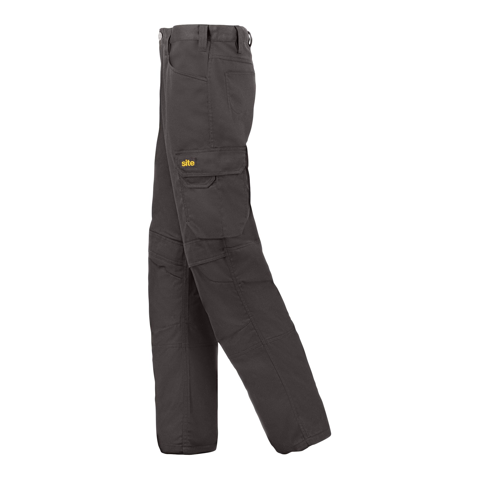 Site Sember Black Men's Multi-pocket trousers, W34