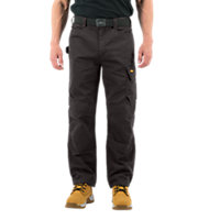 Site Sember Black Men's Multi-pocket trousers, W36" L32"