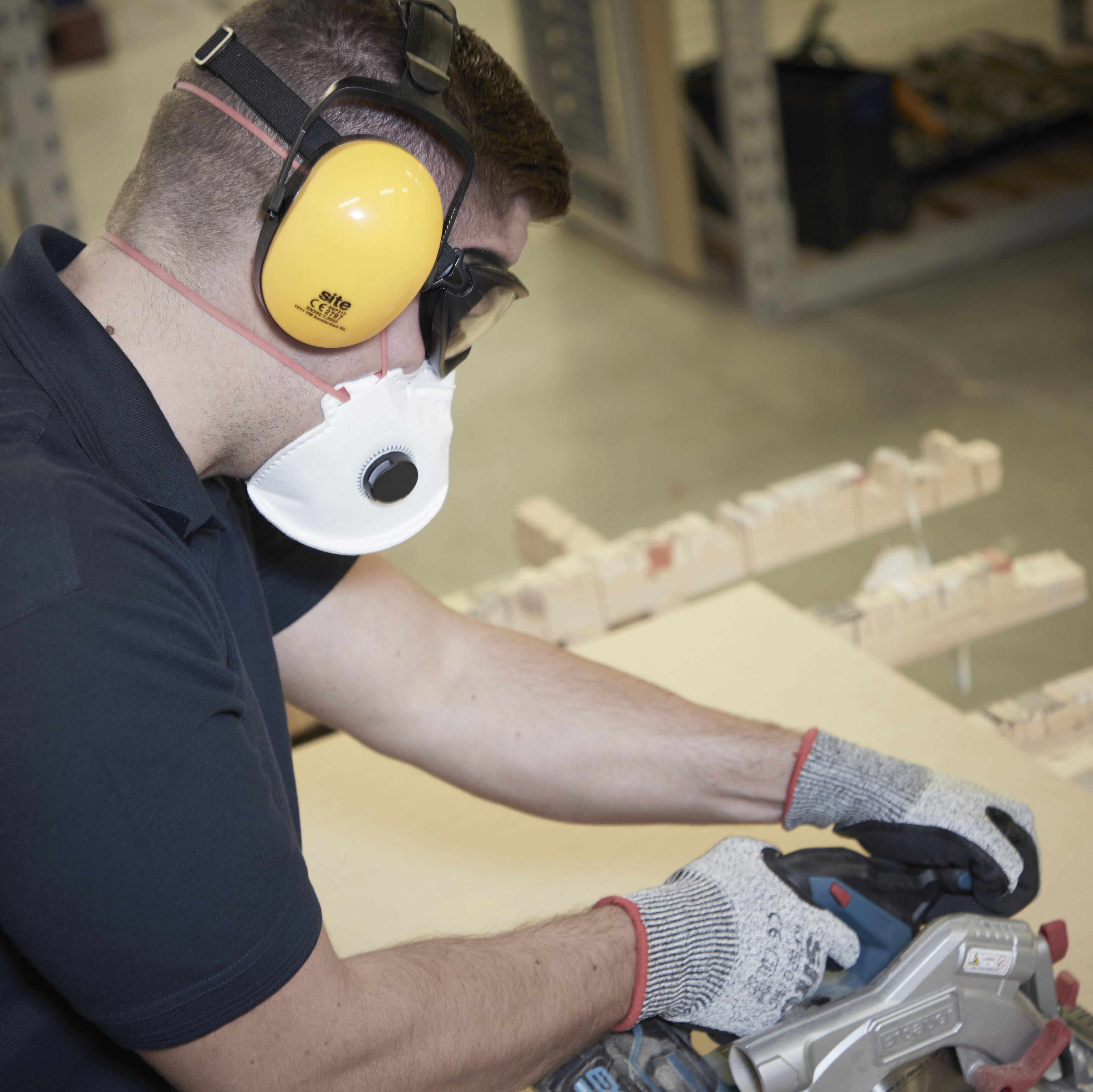 Site SEP313 Ear defender with Adjustable headband