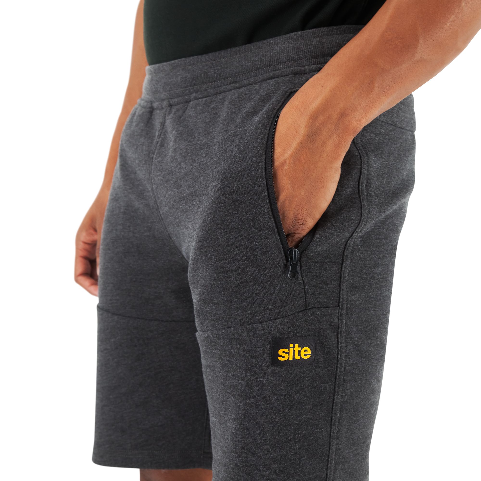 Site Seybold Grey Men's Shorts, Large