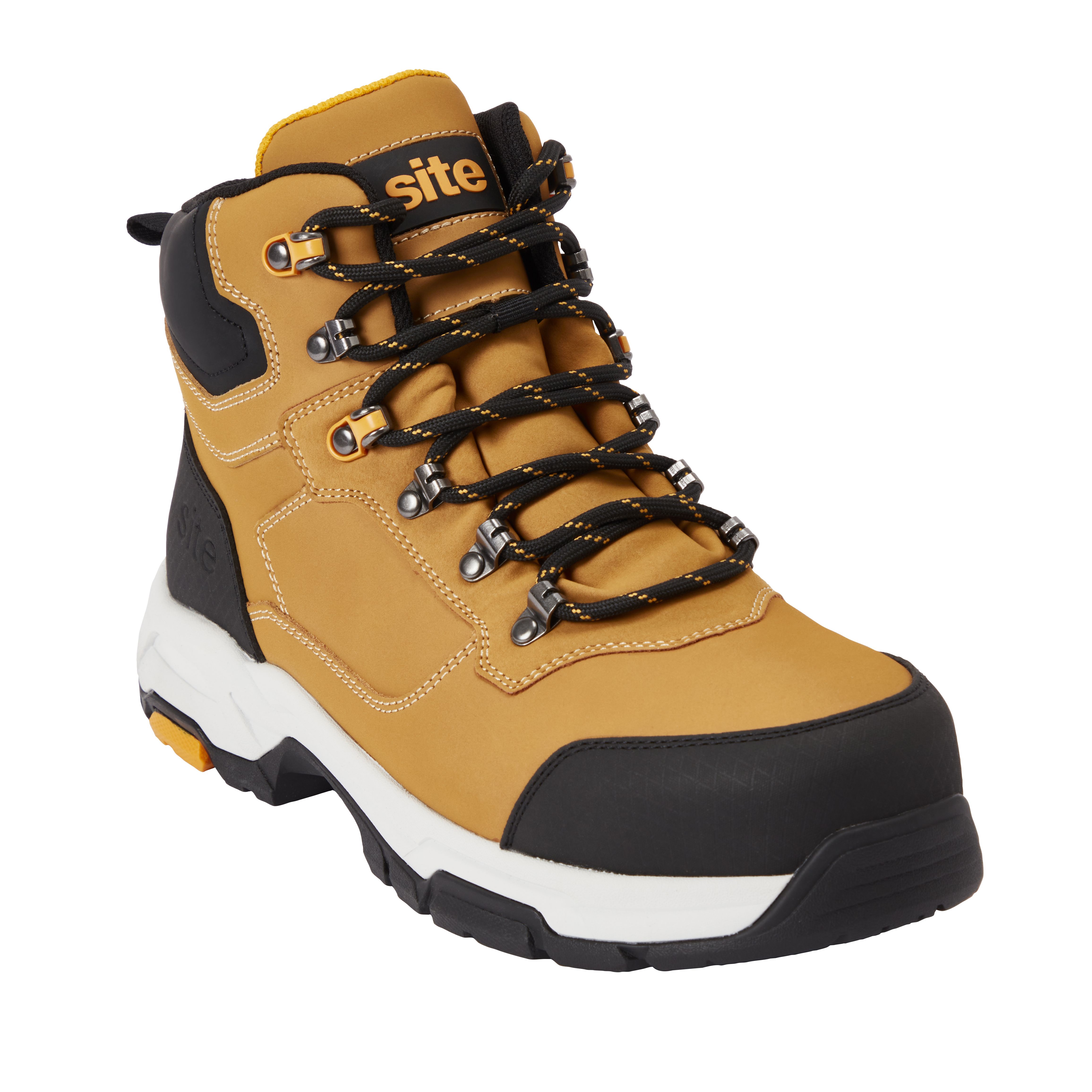 Site Stornes Men's Tan Safety boots, Size 9