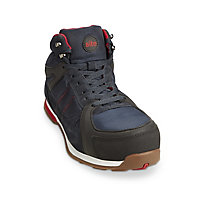 Site Strata Navy Safety trainer boots, Size 8.5