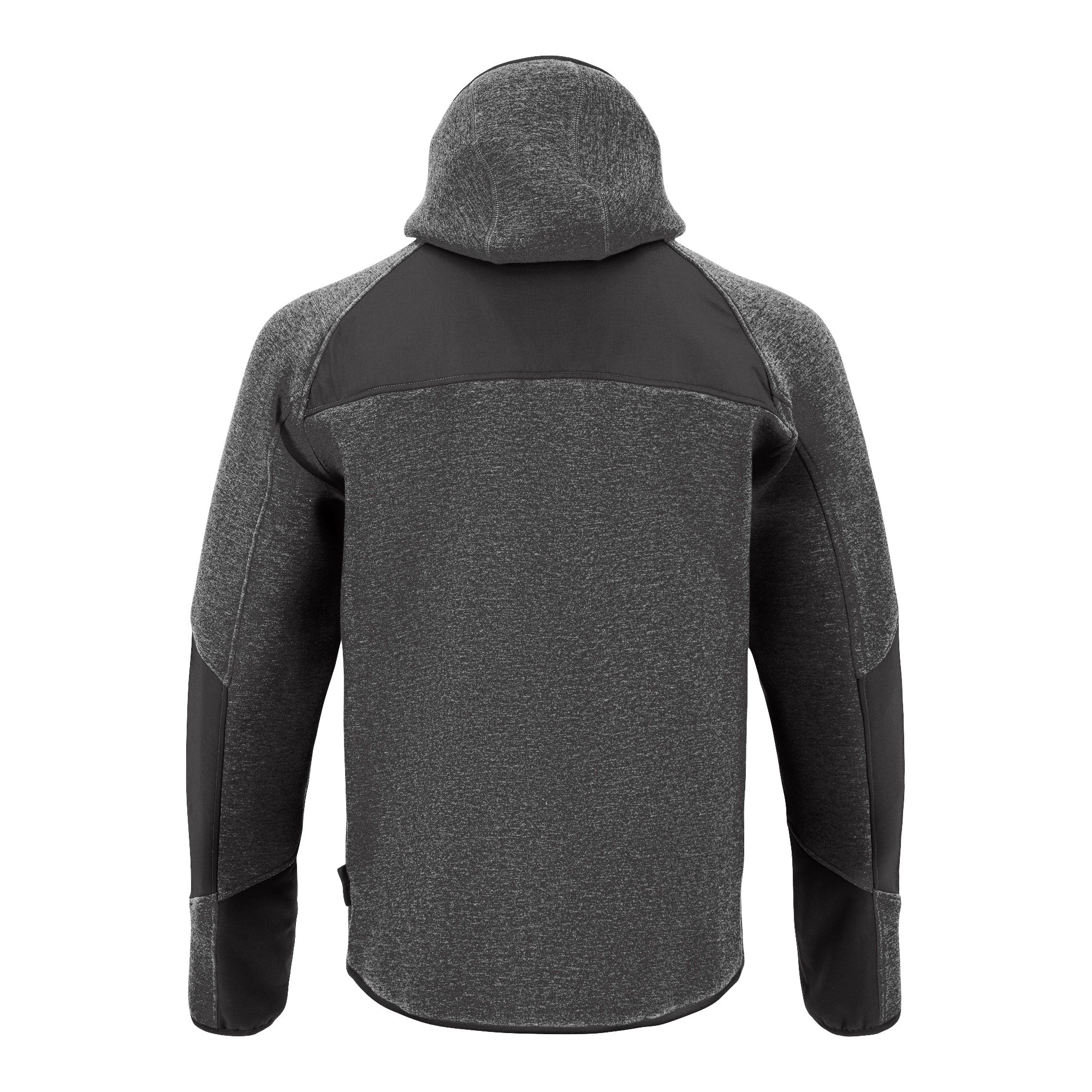 Site Suter Grey & black Men's Hooded sweatshirt Medium