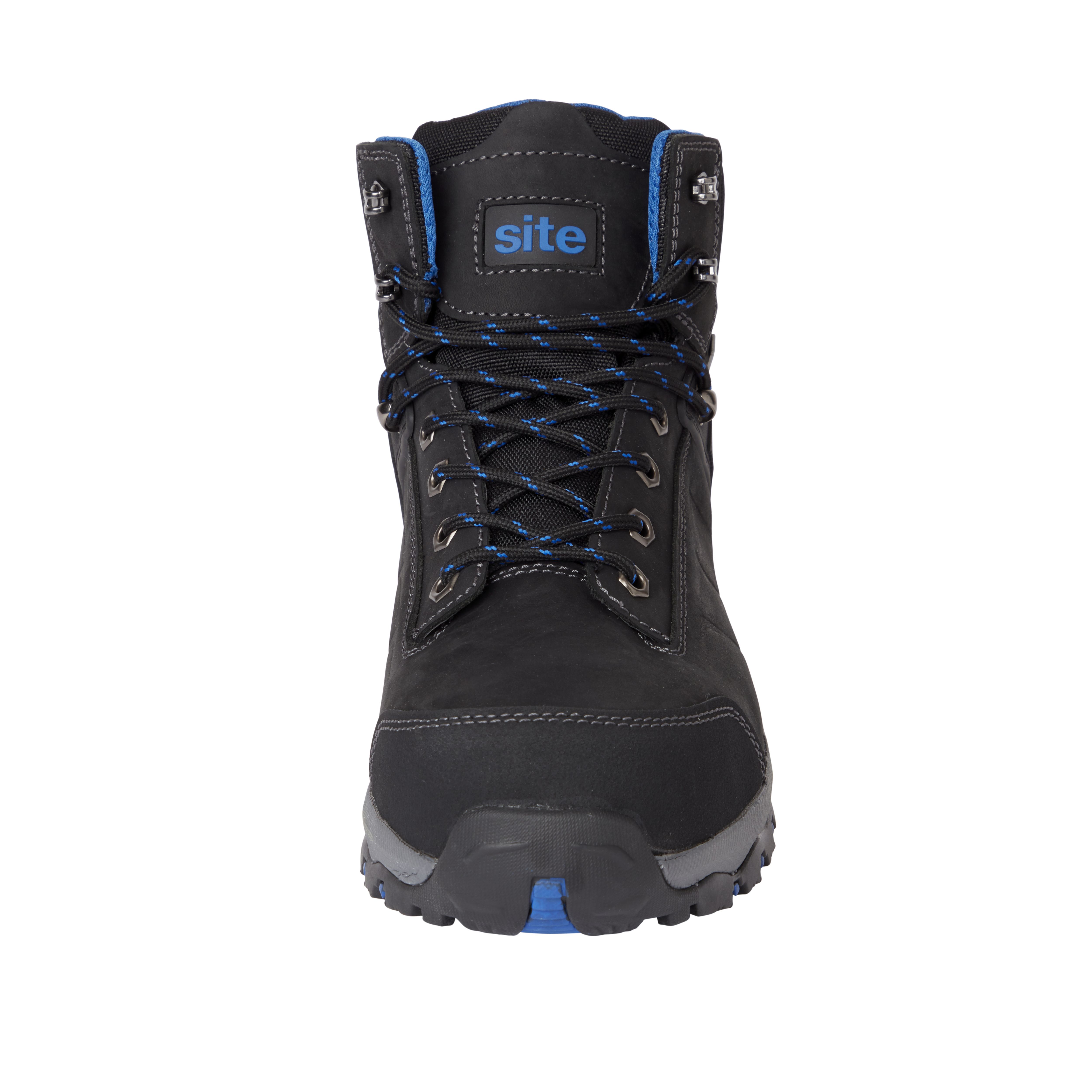 Site Thorite Unisex Black & blue Safety boots