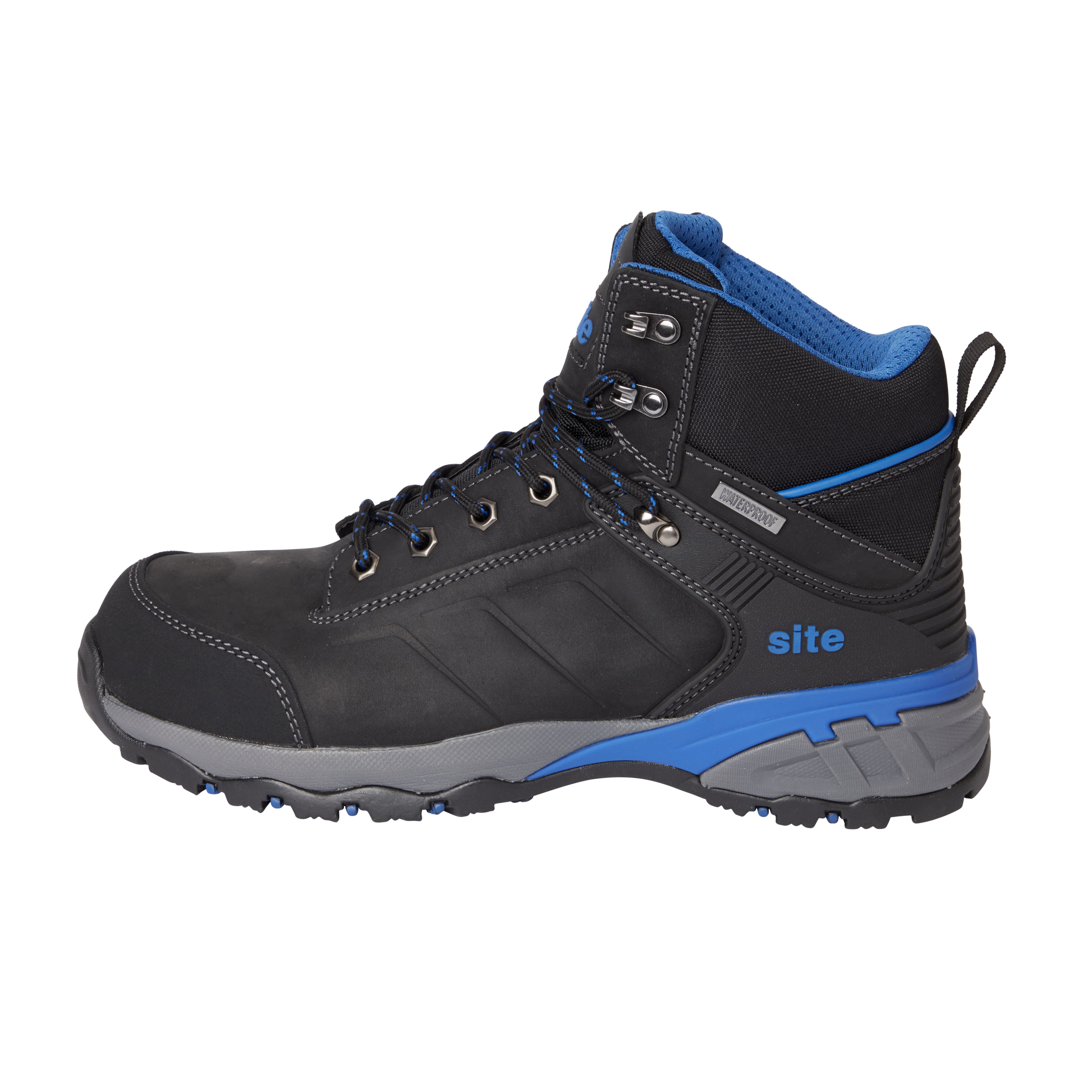 Site Thorite Unisex Black & blue Safety boots - 5