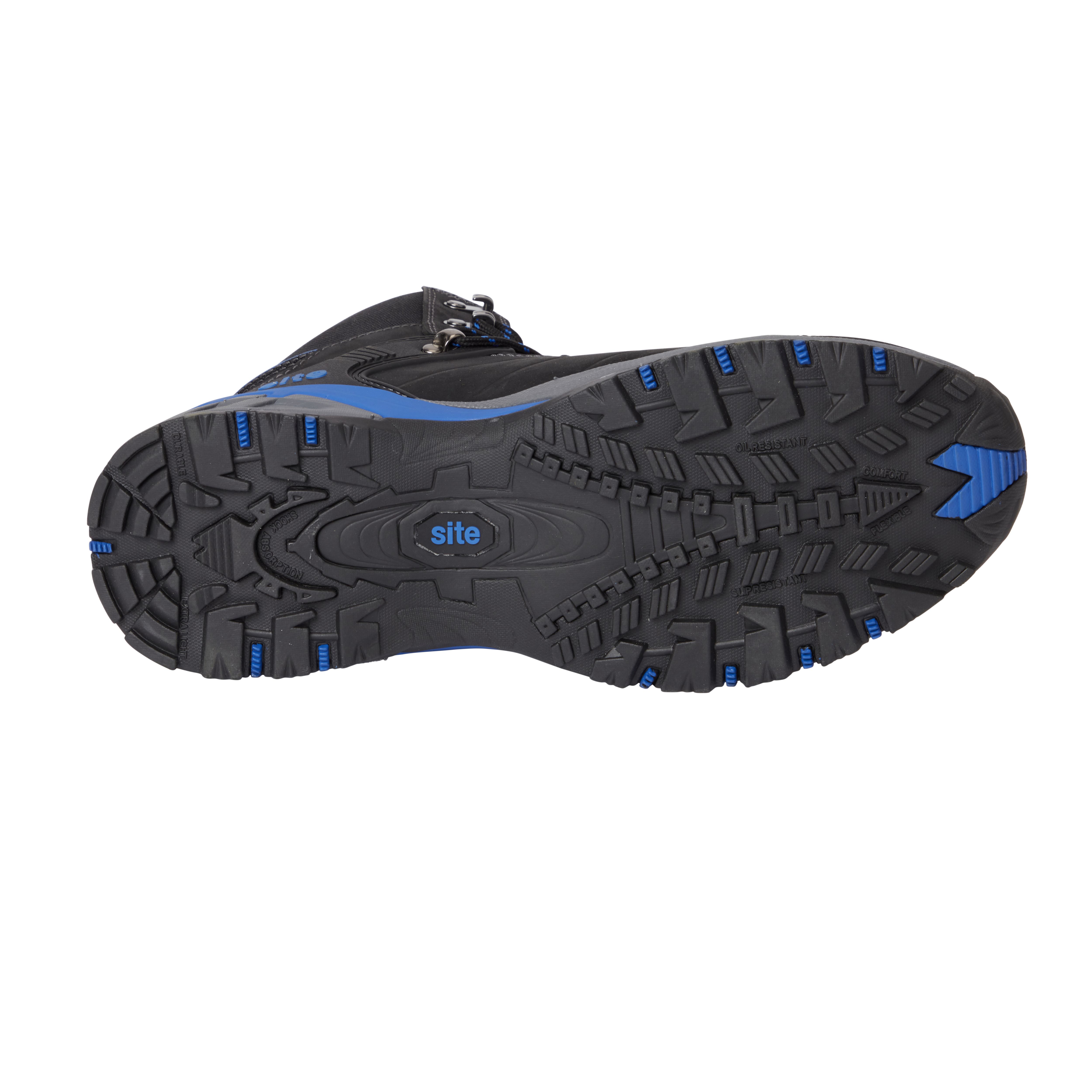 Site Thorite Unisex Black & blue Safety boots - 6