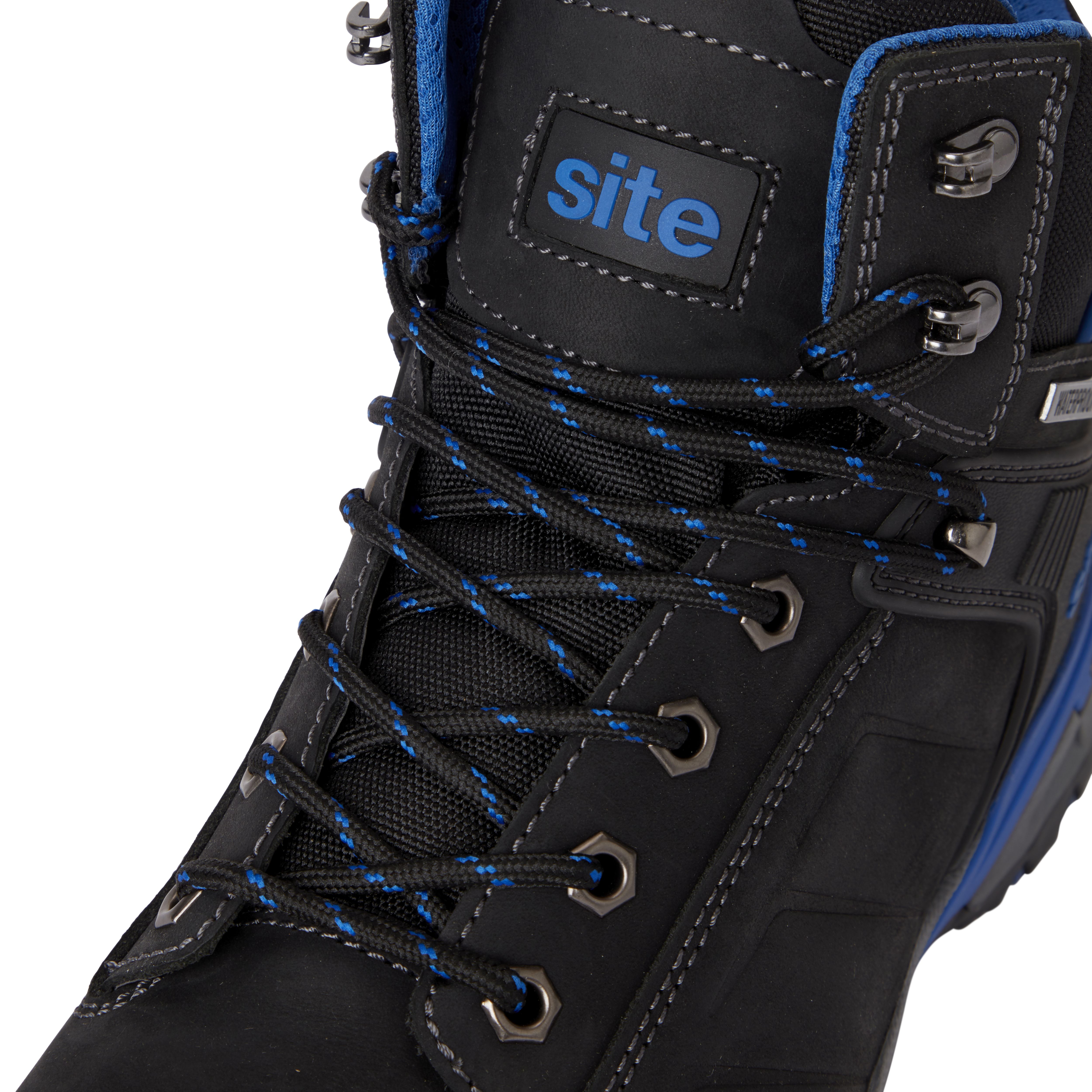 Site Thorite Unisex Black & blue Safety boots - 7