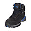 Site Thorite Unisex Black & blue Safety boots, Size 11