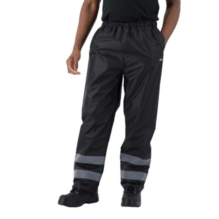 Site Wallinger Black Waterproof Trousers Large - 3