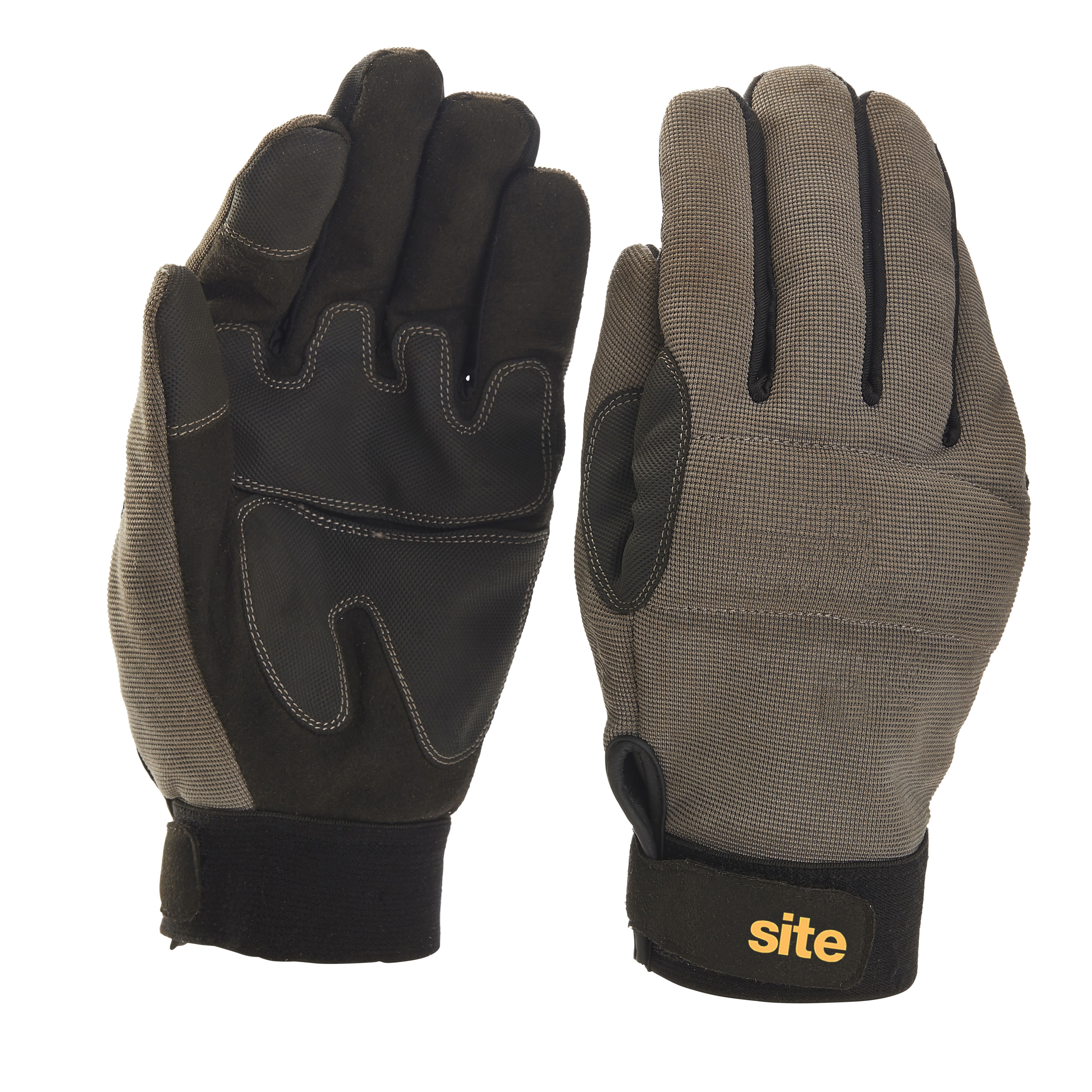 SitePolyester (PES) & polyurethane (PU)Specialist handling gloves,Large |  DIY at B&Q