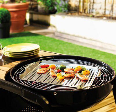 SKIP17B VEG AND SEAFOOD GRILL BASKET