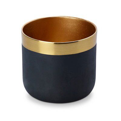 SKIP18C DOUBLE TONE VOTIVE CHARCOAL