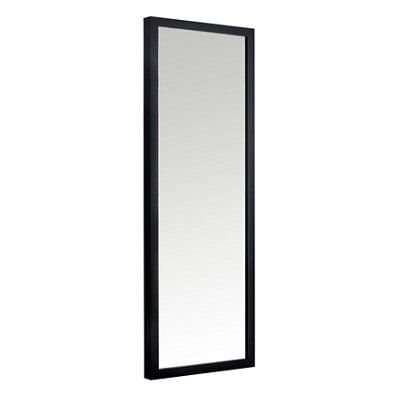 SKIP18C FRAMED MIRROR BLOCK BLACK 35X95C