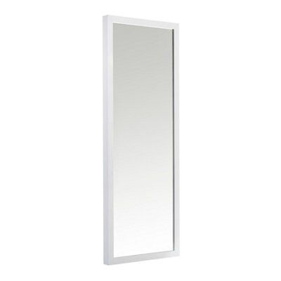 SKIP18C FRAMED MIRROR BLOCK WHITE 35X95C