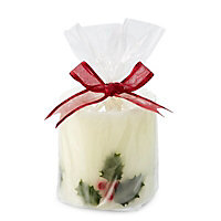SKIP18C HOLLY AND BERRIES CANDLE