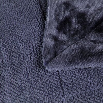 SKIP18C LUXURY THROW BLUE 150X200CM
