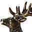 SKIP18C STANDING STAG POLY RESIN