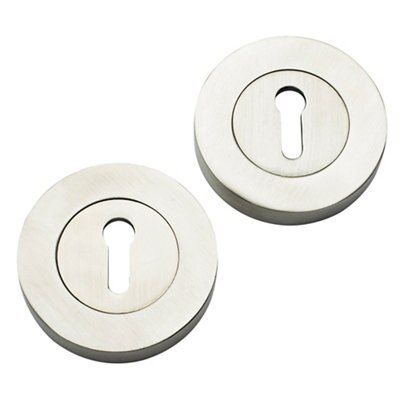 SKIP18D B&Q KEYHOLE COVER NICKEL EFF CSK