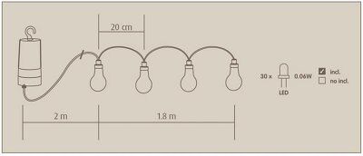 SKIP18D GELANOR BATTERY OPERATED STRING
