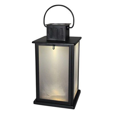 SKIP18D ORTHOS SOLAR LANTERN BLACK