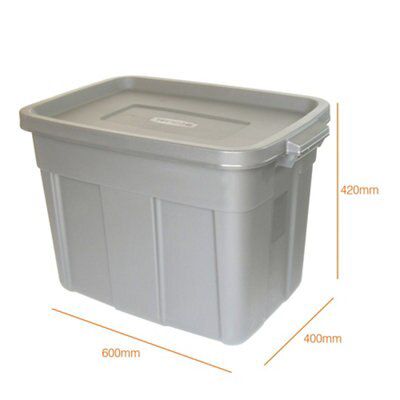 SKIP19A -B&Q ROUGH TOTE GREY