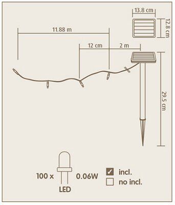 SKIP19A -FLORENCE SOLAR STRING LIGHT MUL