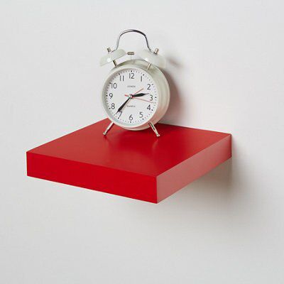 SKIP19A -FORM RED FLOATING SHELF 237X237