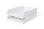 SKIP19A -OFFICE TRAY 2 PACK WHITE