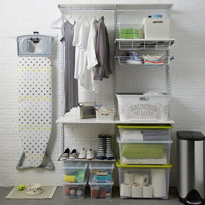 SKIP19A -TWINSLOT SILVER SHELF BRACKETS