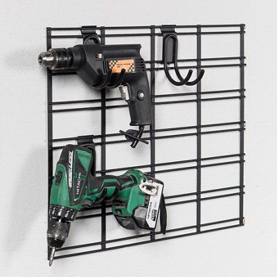 SKIP19A -WALLTECH GARAGE METAL CURVE DOU