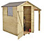 SKIP19B 6X4 SHED WITH LEAN TO