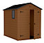 SKIP19B 8IB6 HIGH GARDEN SHED WITH DOUBL