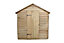 SKIP19B 8X6 OVERLAP SHED WITH ASSEMBLY H