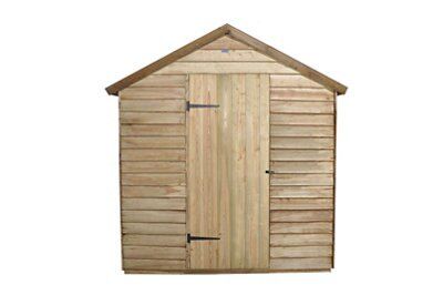 SKIP19B 8X6 OVERLAP SHED WITH ASSEMBLY H