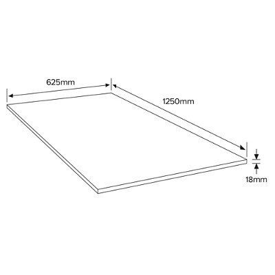 SKIP19B CHIPBOARD 18X625X1250MM