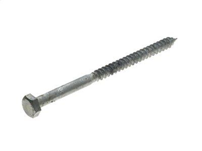 SKIP19B COACH SCREW EXT GALV 10PC 6X100M