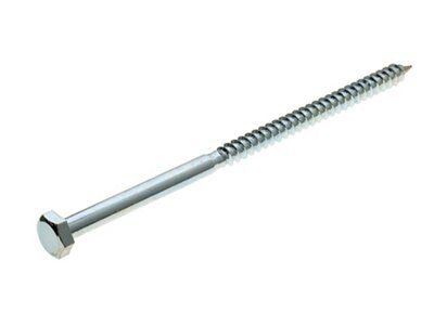 SKIP19B COACH SCREW ZINC PLATED 10PC 6X1
