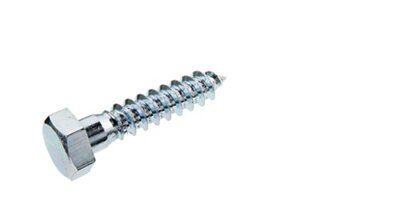 SKIP19B COACH SCREW ZINC PLATED 10PC 8X4