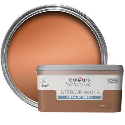 SKIP19B COLOURS FEATURE WALL METALLIC SH | DIY at B&Q