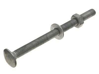 SKIP19B CUP SQ BOLT EXT GALV 5PC M10X140