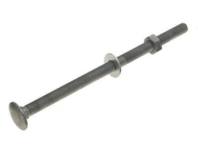 SKIP19B CUP SQ BOLT EXT GALV 5PC M8X150M