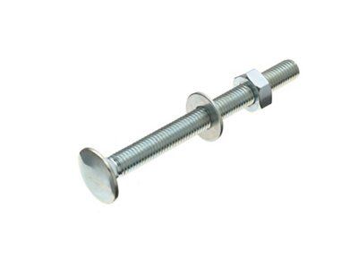 SKIP19B CUP SQ BOLT ZINC PLATED 5PC M10X