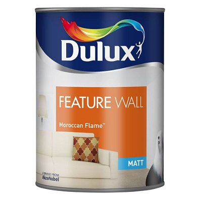 SKIP19B DULUX FEATURE WALL MOROCC/FLAME | DIY At B&Q