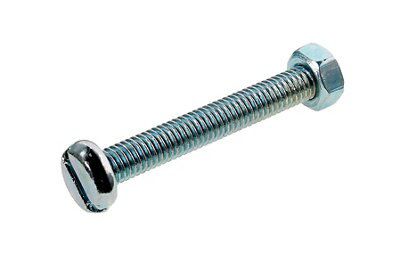 SKIP19B MACH. SCREW PAN-HD SLT ZINC-PL 1